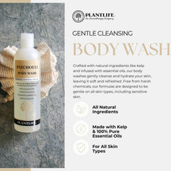 Rich lather from Plantlife Lemongrass Body Wash for thorough, enjoyable cleansing