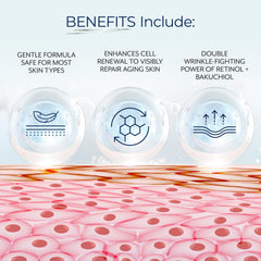 Plexaderm Neck Cream close-up focusing on hyaluronic acid hydration support