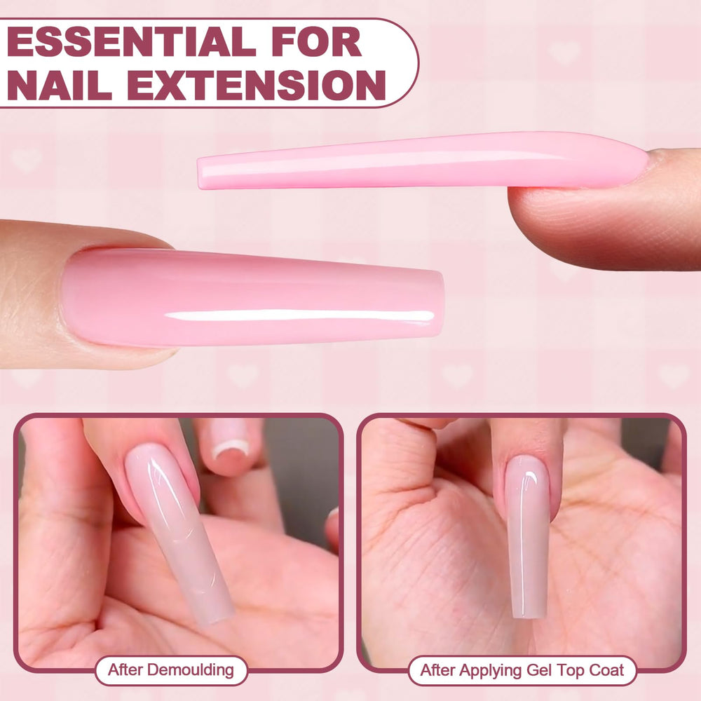 Plman 14 sizes nail forms ensure a tailored fit for most nails.