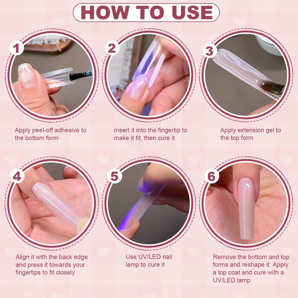 Plman reusable plastic forms withstand multiple uses for salon and home DIY.