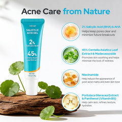 Plus1Herolabs centella extract visual highlights calming, balancing potential for sensitive skin.