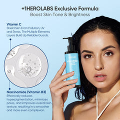 +1HEROLABS Trehalose moisture-lock technology for long-lasting hydration.