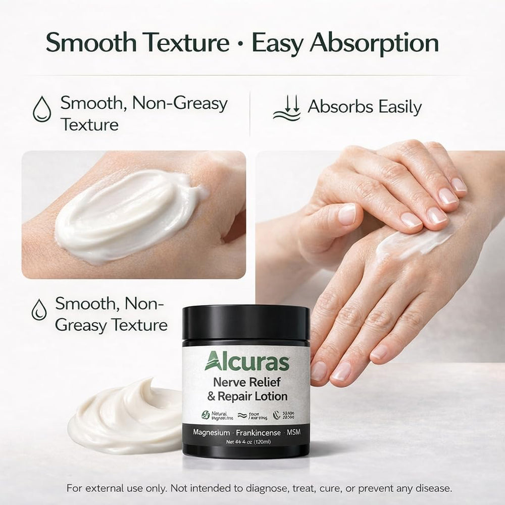PLYNXE Alcuras Cream on the feet provides refreshing moisture and relief.