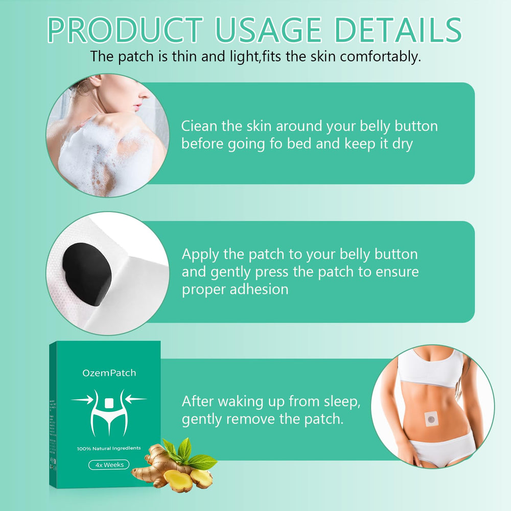 Pnylqo Rejuvacare Ozempatch worn on abdomen during daily activities.