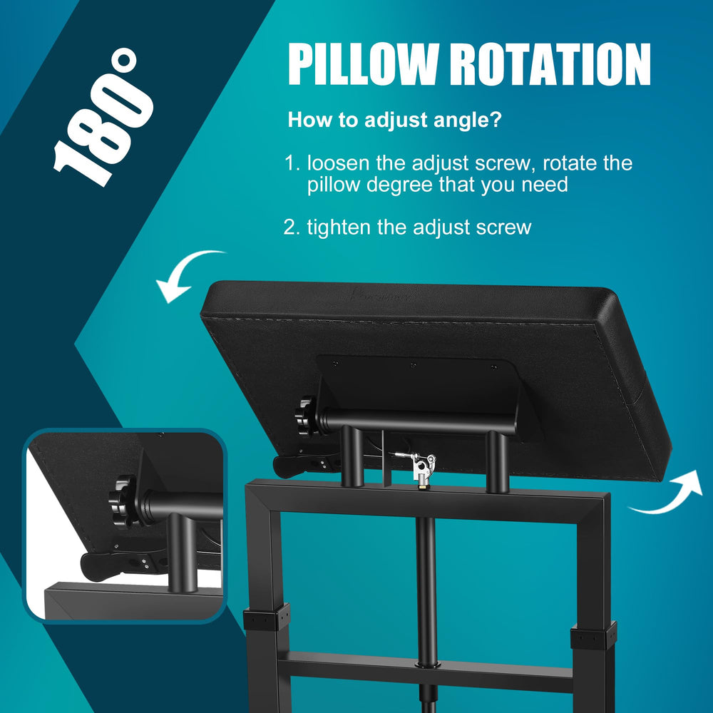 Poarmeey height adjustment range from 70 to 88 cm suits different setups.
