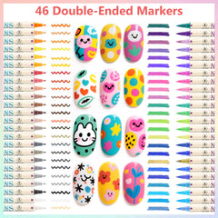 Ponhey easy-use beginner-friendly nail art pens for quick designs.
