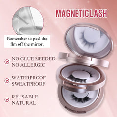 Natural-looking lashes with soft texture for comfortable all-day wear.