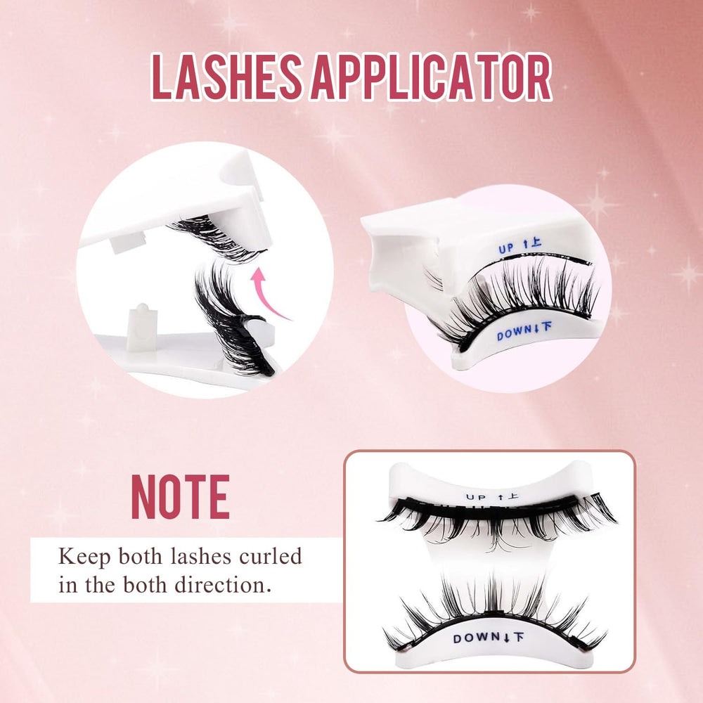 Lightweight, contour-friendly lashes for a natural look.
