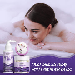 POP MODERN.C Lavender body lotion bottle for deep hydration