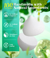 POPCHOSE eucalyptus-mint-tablet shower steamer releases a cooling aroma