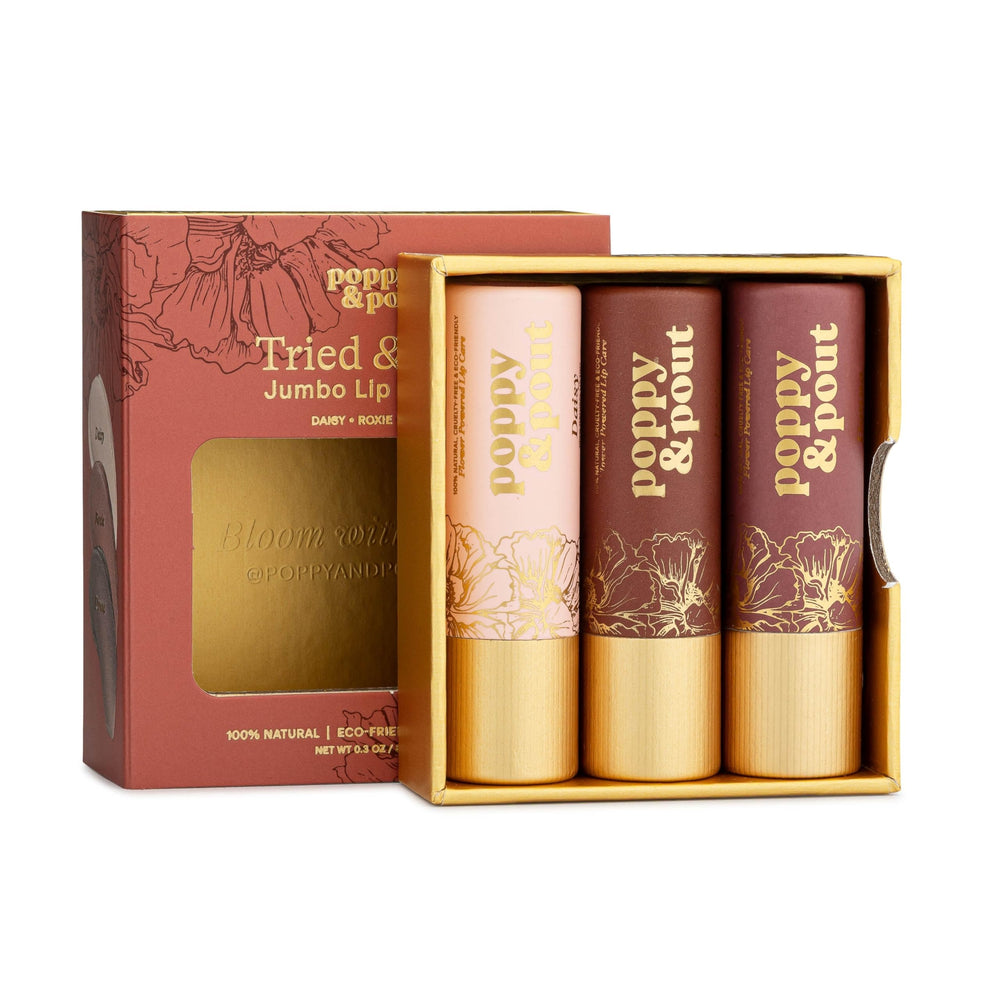 Poppy & Pout Daisy lip tint adds natural color for everyday wear