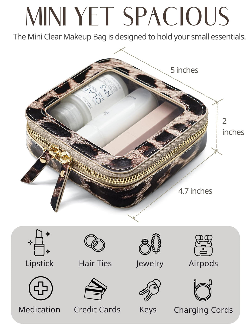 Popvibe gold hardware detail bag adds a luxurious touch