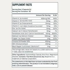 Pore Favor Zinc bottle highlights zinc for healthy skin nourishment.