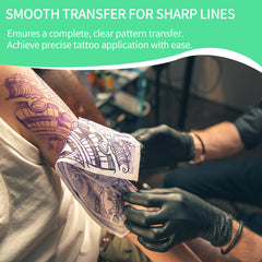 POSEIDON gel dries quickly, preserving stencil integrity mid-session