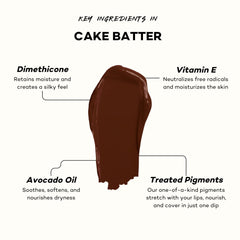 Pound Cake Cake Batter hydrating formula keeps lips comfortable