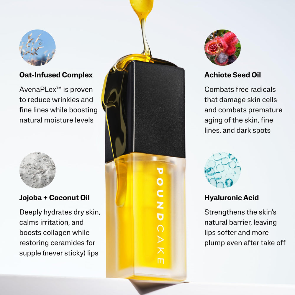 POUND CAKE Cake Theory vitamin E and ceramides nourish moisture barrier