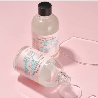 Pousutong Intermission Rest Up Serum texture swatch previewing creamy application