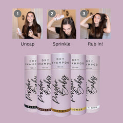 No-residue formula keeps hair feeling clean after use.