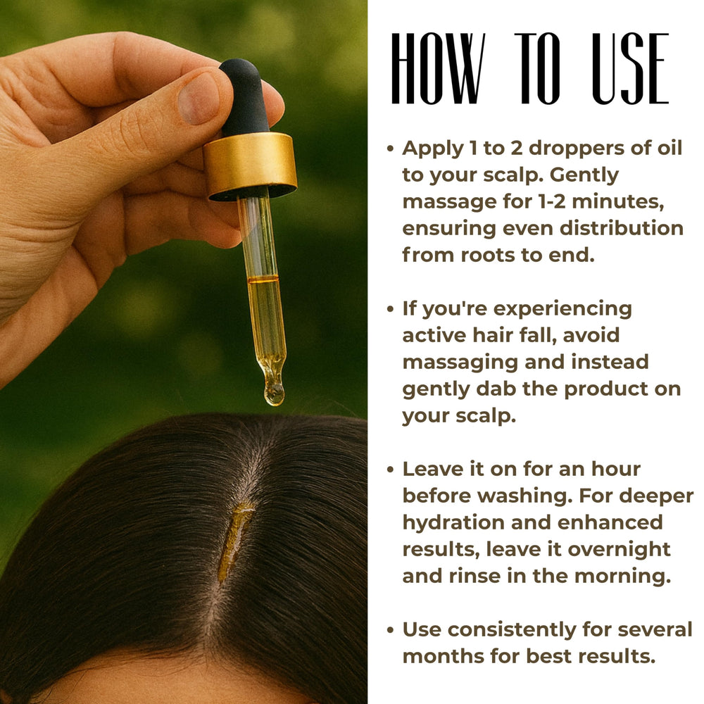 Sandalwood-vanilla fragrance enhances the scalp soothing experience.