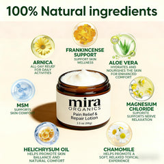 POYICGS Alcura Nerve Cream applied to knee area for daily comfort