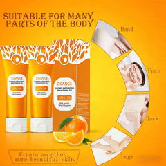 POYICGS orange exfoliating gel nourishing hydration for skin.