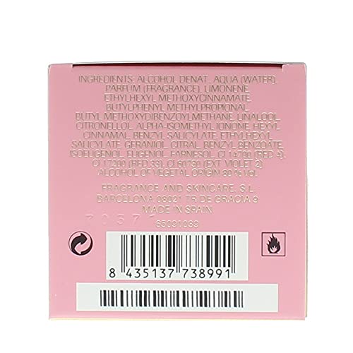 Prada Candy Florale bottle 2.7 oz on display.