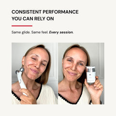Praimy Glow Rose hygienic-dispense emphasizes clean, mess-free application and consistent gel usage.