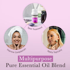 Pranarom Rose Regenerative Face Oil with rosehip seeds close-up