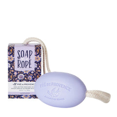 Pre de Provence lavender soap on a rope, 200g, ready for everyday use.