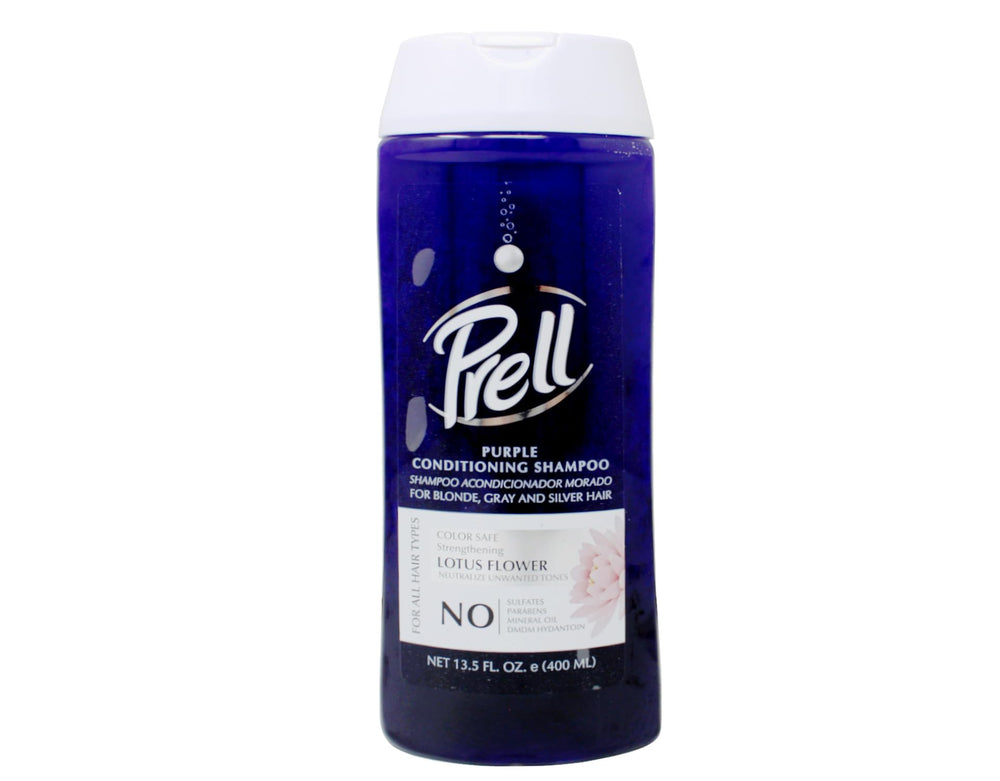 Prell Lotus Flower hair appears shiny and healthy after use