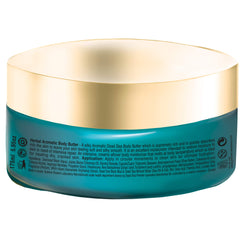 Premier Dead Sea Body Butter texture shown during application on damp skin