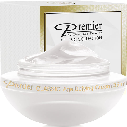 Premier Dead Sea Classic Cream tube for rich hydration suitable for all skin types