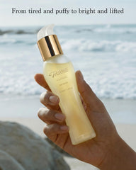 Premier Dead Sea Classic Eye Serum packaging and pump design for mess-free use.