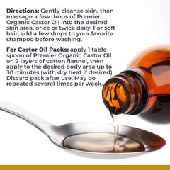 Eyelash care with Premier Research Labs castor oil application