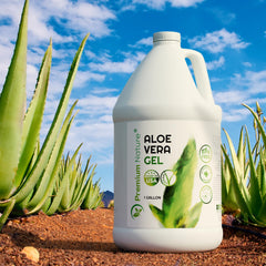 Premium Nature No fragrance aloe vera gel for sensitive skin