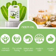Premium Nature Neem oil refill pack convenient, eco-friendly refill option.