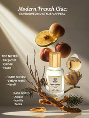 PREparfumer Pepper Glamour atomizer spray in action for quick refreshment.