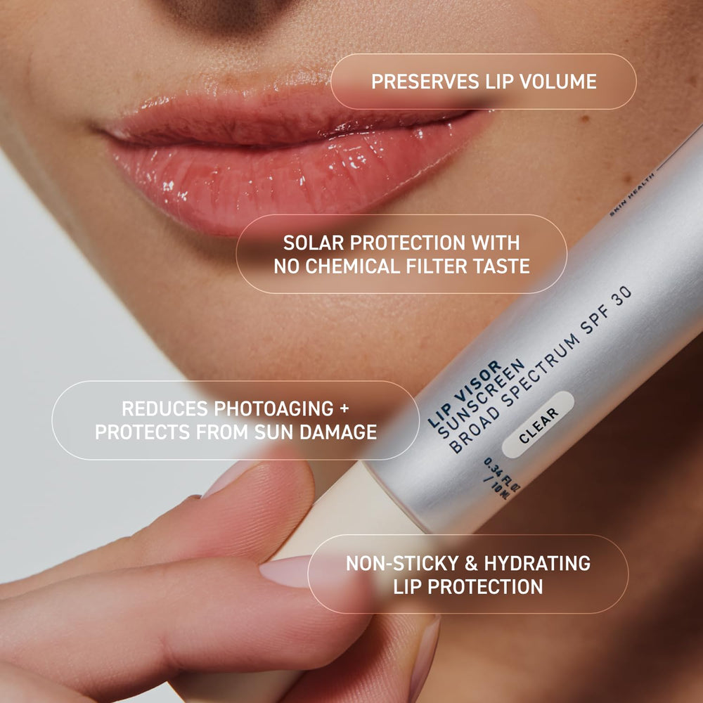Prequel Skin Lip Visor hand application shows smooth, comfortable daily use