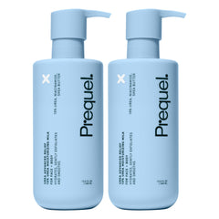 Prequel Skin Urea Advanced Relief Milk bottle pump for daily hydration on dry skin.