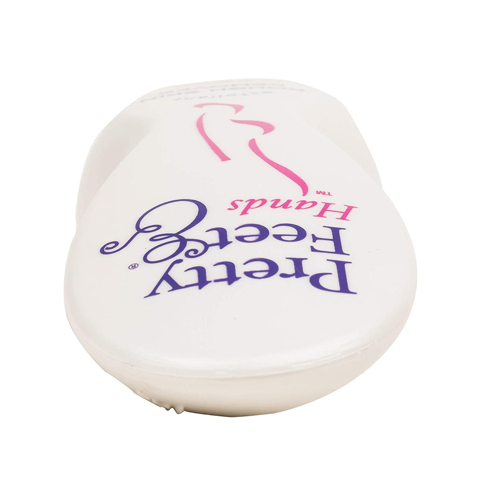 Pretty Feet & Hands Exfoliant label detail provides clear directions for use