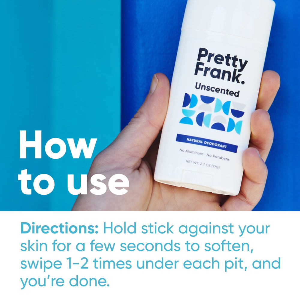 Pretty Frank aluminum-free formula in a convenient 2-pack.