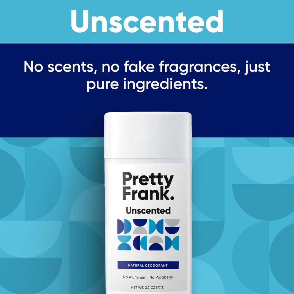 Pretty Frank natural ingredients highlight skin-friendly coconut oil and shea butter.