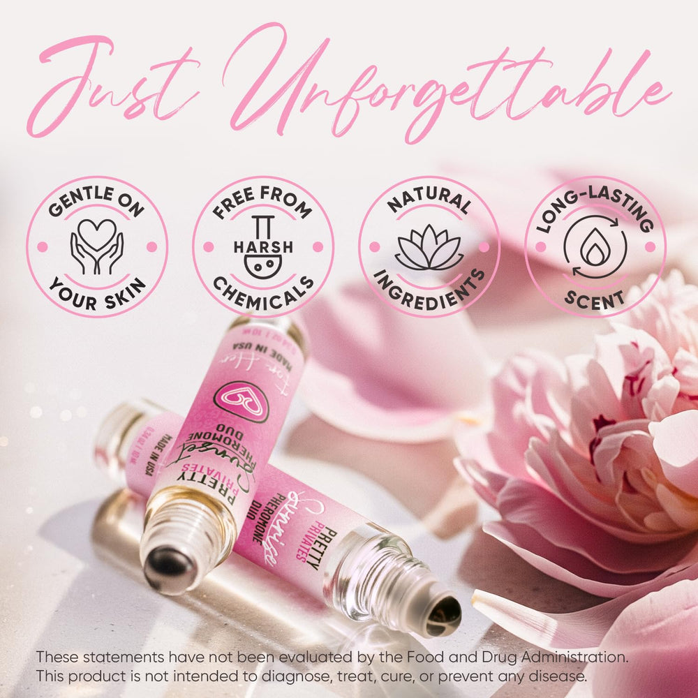Pretty Privates travel-size 10ml bottle for on-the-go freshness.