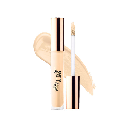 Pretty Vulgar Under Cover Concealer packaging for a sleek, travel-friendly look.
