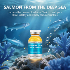 Travel-sized Prettypum Salmon DNA Ampoule ready for on-the-go use