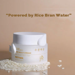 PRETTYSKIN 4-in-1 bottle demonstrating simplified skincare routine