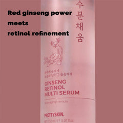 PRETTYSKIN red-ginseng-ingredient-focus emphasizes antioxidant nourishment for skin vitality.