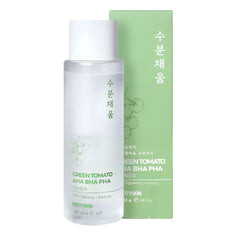 PRETTYSKIN Tomato Toner bottle for daily hydration and gentle exfoliation.
