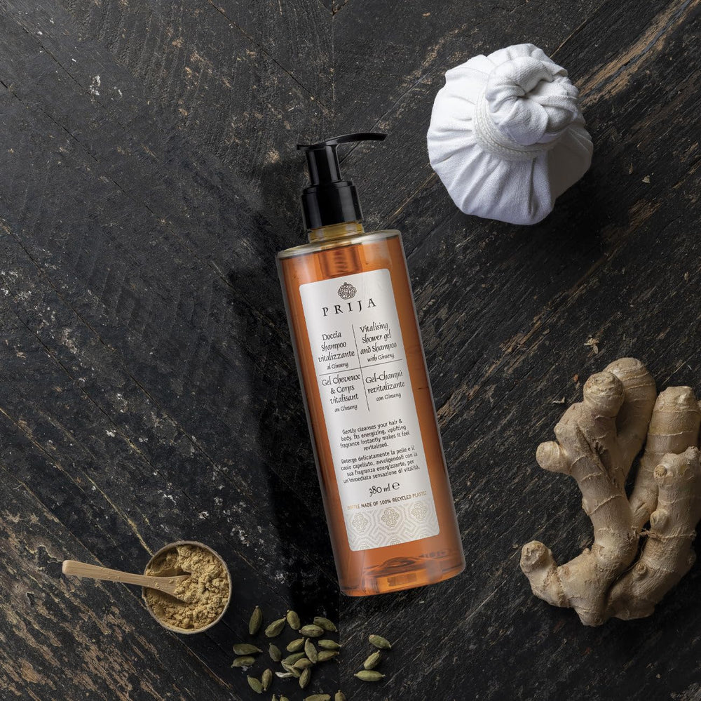 Prija vitalizing scent delivering a warm, energizing fragrance