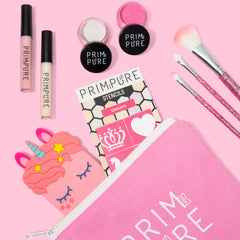 Prim and Pure mineral eyeshadow palette in pink, vibrant yet gentle for little makeup looks